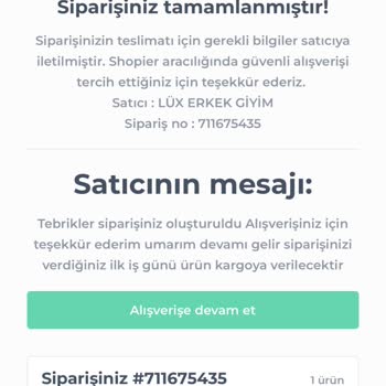 Shopier Ürün Teslim Edilmedi