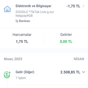 TikTok Google Tıktık Live G.com Helppay#gb