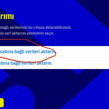 Samsung Telefonda Efootball Mobil Oyunu Veri Aktarım Sorunu