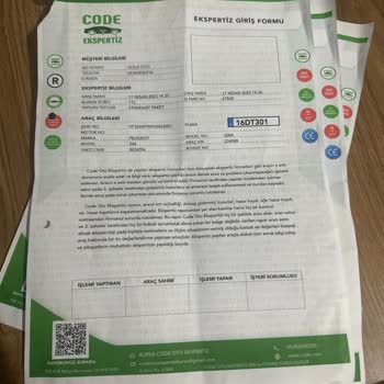 Code Oto Ekspertiz Kusurlu Araç Satma