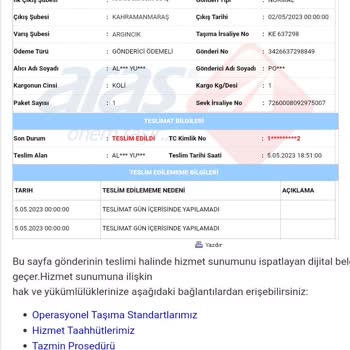 Trendyol Urunu Teslim Etmediği Halde Teslim Edilmiştir Diye Mail Atmış