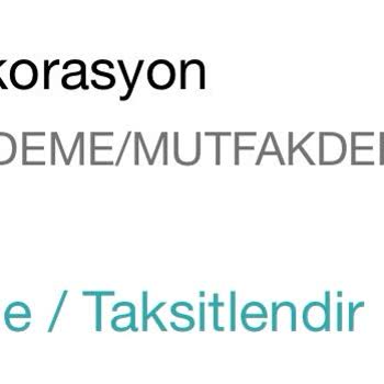 Mutfakdekorum.com Ödeme Alıp Ürün Göndermiyor.
