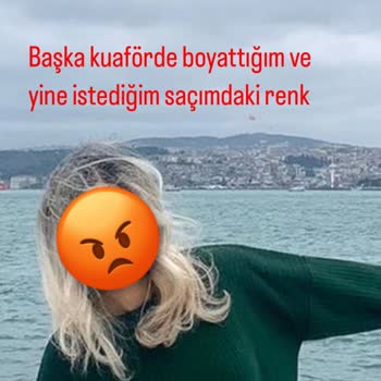 Evren Tekin Kuaför Saçım Turuncu Oldu ve Dönüş Sağlanmıyor