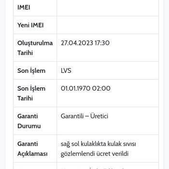 Garanti Kapsamında Yetkili Servisi Huawei