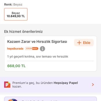 Hepsiburada Ürünün Fiyatı Düştü Ancak Aradaki Farkın İadesi Yapılmadı