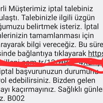 Millenicom İptal Ve Fesih İşlemleri