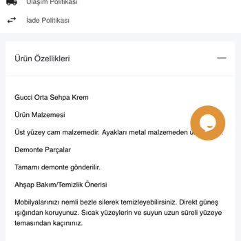 Moleron Aldığım Ürünün Bir Ürünün Sonradan Parçasına Ayrı Fiyat İstenmesi