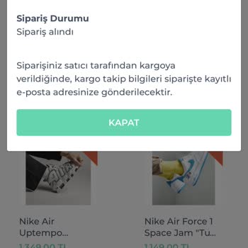 Shopier.com/Moonsneakerstr Siparişimi Göndermedi.