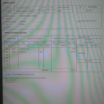 KYK Vergi Ödemesi Yapıldığı Halde Yapılmadı Görünmesi