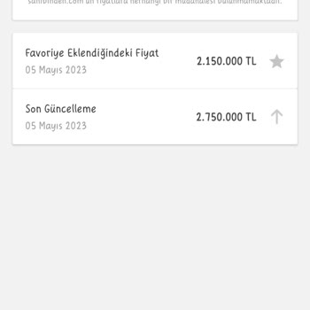 By Ünal İnşaat Emlak (Antalya) Artan Fiyat