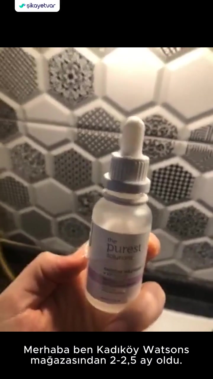 The Purest Solutions Küflü Serum Satıyor! videonun kapak resmi