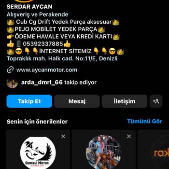 Aycan Motor Ürün İade Paramı Almak İstiyorum