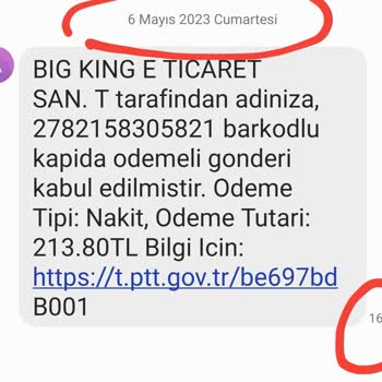 Serenze Kargo Çıktı Yalanı