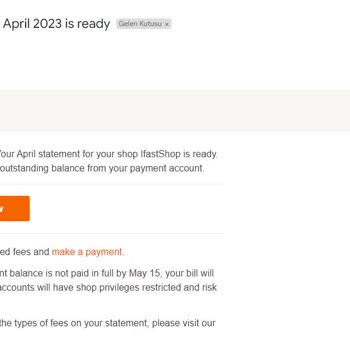 Etsy.com Etsy Satış Yapmadan Para İstiyor