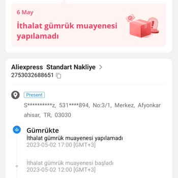 Aliexpress Geri Ödeme Talep Ediyorum
