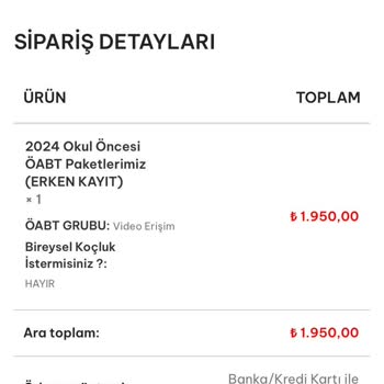 Tkm Akademi 2024 Eğitim Paketimin İadesi Gerçekleştirilemiyor