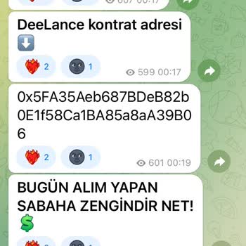 Telegram Messenger Pancakeswap Üzerinden Sahte Coin Satışı Yapılıyor