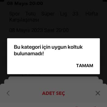 Passolig Kara Borsa Maç Bileti