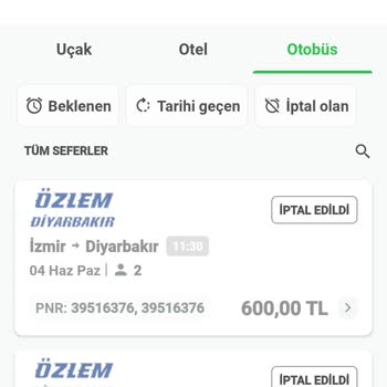 Enuygun.com Bilet Ücretinin Yatmaması