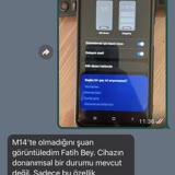 Samsung Galaxy M14 5G Eksik Özellik