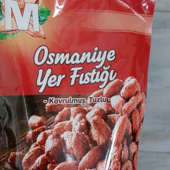 Emsal Kuruyemiş Migros Osmaniye Yer Fıstığı Tuzlu Kavrulmuş İçerisinden Küflü Ürün