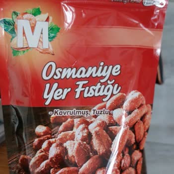 Emsal Kuruyemiş Migros Osmaniye Yer Fıstığı Tuzlu Kavrulmuş İçerisinden Küflü Ürün