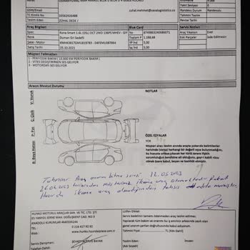 Hyundai Hunko Ya Servise Giden Araç Ve Söylenen Yalanlar