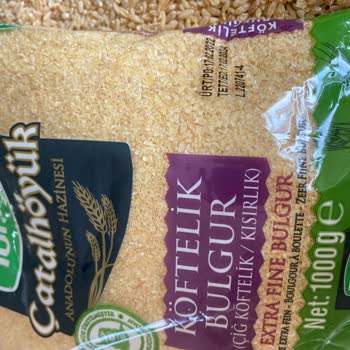 Torku Çatalhöyük Bulgurunda Ağır Koku