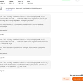 Hepsiburada'ya Garanti İçin Gönderdiğim Kulaklık Hala Gelmedi