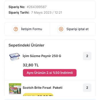 Migros Teslim Edilmeyen Sipariş Sıkıntısı