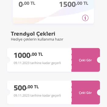 Trendyol Çeki Kullanılamıyor Yardım