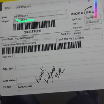 Jabra İndeks Grup Tamir Etmeden Yolluyor