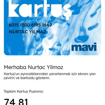 Mavi Uygun Tutara Rağmen Kartuş Puanımı Yatırmıyor