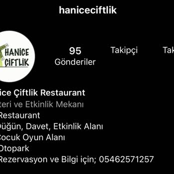 Hanice Çiftlik Restaurant Çatalca Pişmanlığı