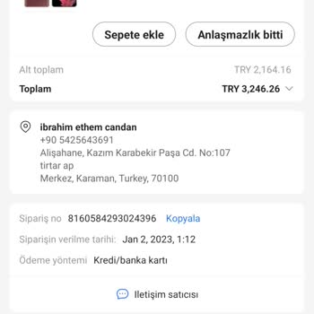 Aliexpress Ürünüm Teslim Edilmedi Fakat Sitede Teslim Edilmiş Gözüküyor