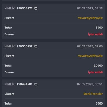 Çekim Talebim Trendbet Bahis Sitesi