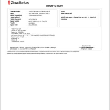 Vodafone Net Faturam Ödendiği Halde Ödenmemiş Gösterip Net Kısıtlanmış