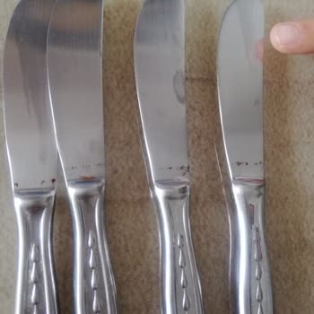 Siemens IQ300 Bulaşık Makinesi Bıçaklarımızda Pas Oluşturuyor