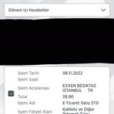 Exxen Beşiktaş 8 Aydır 49.90TL Otomatik Para Kesiyor