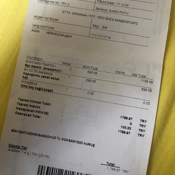 Mavi'den Alışveriş Mi Asla.