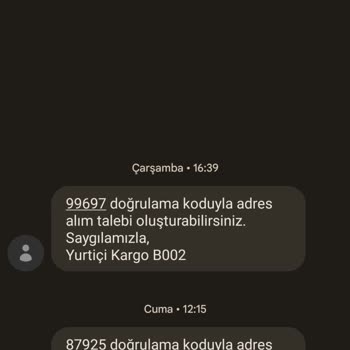 Yurtiçi Kargo İletişim Sıfır. Kurye Talebi SMS Geliyor. Kurye Gelmiyor