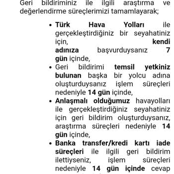 THY Bilet İade Parası Yatmadı