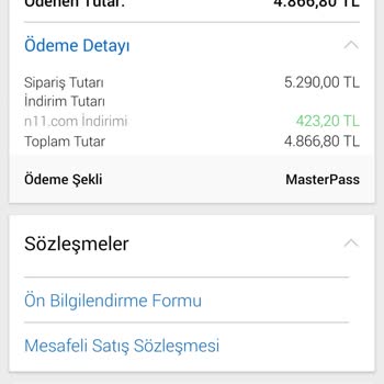 N11 Happy Ucuz Organize Olup Siparişi Göndermiyor