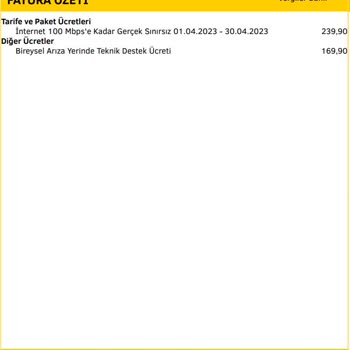 Millenicom'un İç Tesisat Değişim Ücreti Haksızlığı