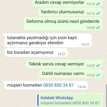 Kelebek Mobilya'dan Aldığım Köşe Koltukta Sorun Yaşadım