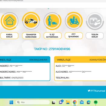 PTT Kargo İhmalkarlığı Kargo Teslimi