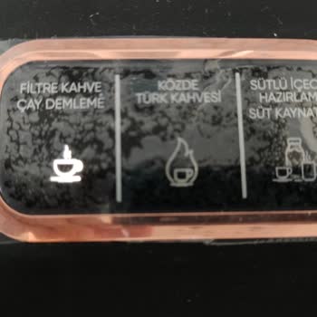 Karaca Hatır Plus Mod 5 İn 1 Essential Kahve Makinesi Uyarı Vermemesi