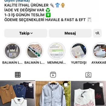 Balmain Luxury Instagram Satış Sorunu