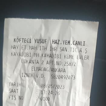 Köfteci Yusuf Köfteden Taş Çıktı, Ve Siparişler Çok Geç Kaldı