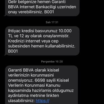 Garanti BBVA Yeni Müşterilere Özel Faizsiz Kredi